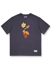 製品画像: ツイストジャカードポロシャツ全体像、クラシックなツイストデザインを展示。