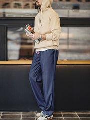 TR生地ドローストリング テーパードパンツ