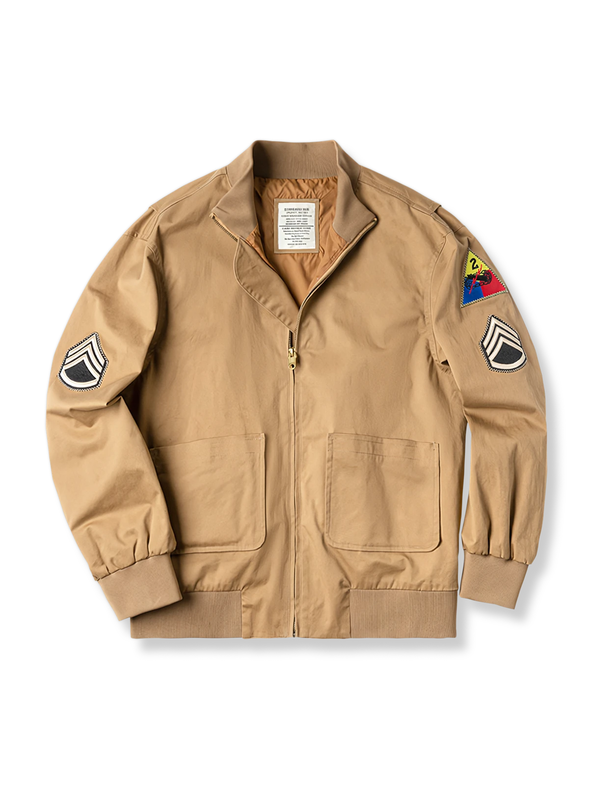 裏起毛付きミリタリージャケットの製品イメージ