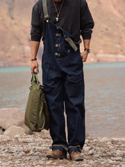 USNデニムデッキオーバーオール