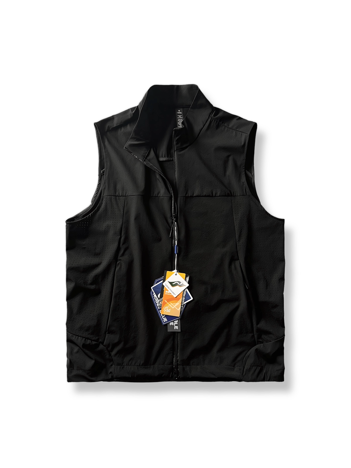 アウトドアプレイヤー軽量速乾サンプロテクトベスト全体図