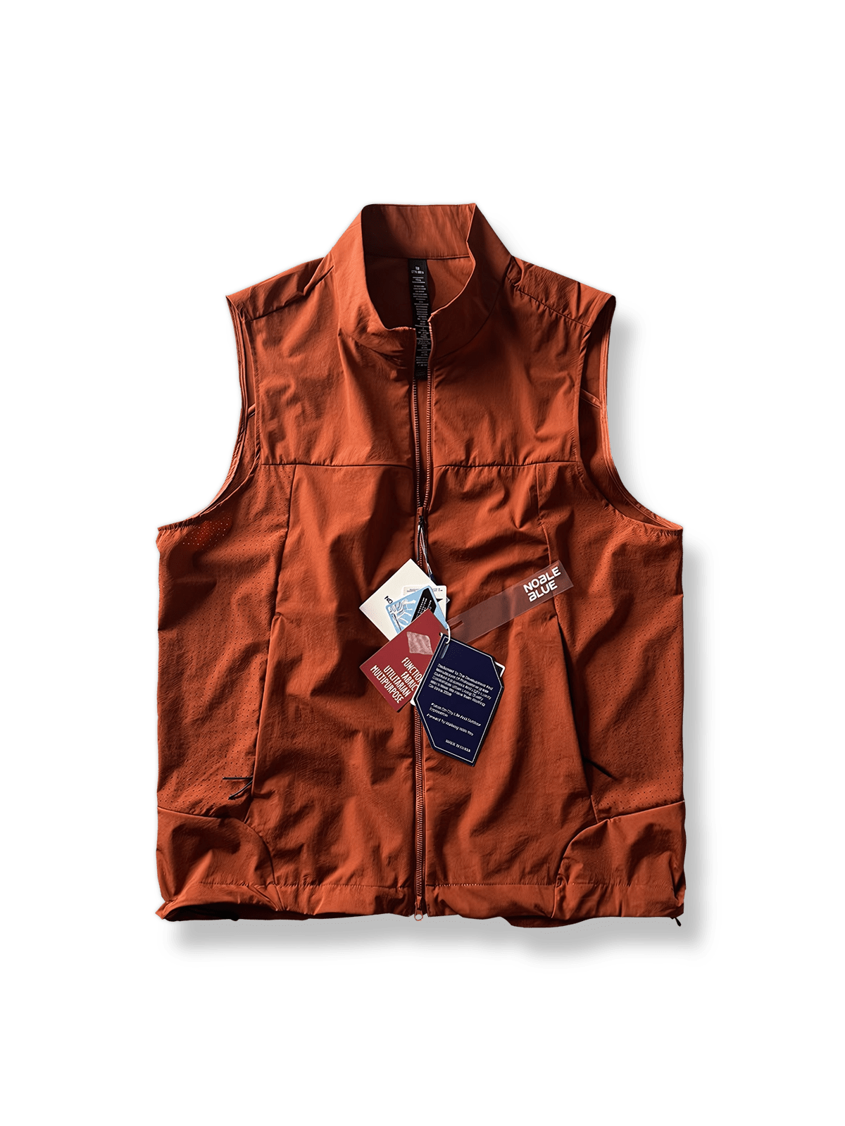 アウトドアプレイヤー軽量速乾サンプロテクトベスト全体図