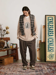 ウール Vネック ニットセーター