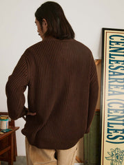 ウール Vネック ニットセーター