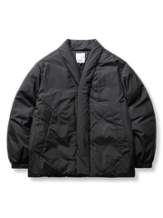 Vネック 中綿ジャケットの製品イメージ