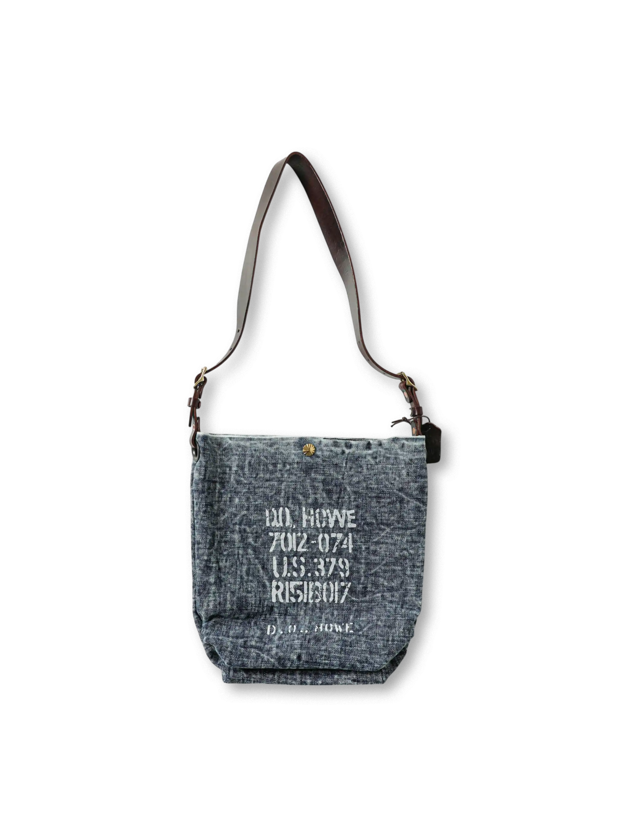 ヴィンテージデニムボディとベジタブルタンニンレザーが映える3WAYホーボーバッグ