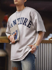 「VENTURE」刺繍 半袖Tシャツ