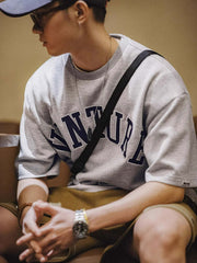 「VENTURE」刺繍 半袖Tシャツ