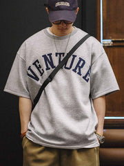 「VENTURE」刺繍 半袖Tシャツ