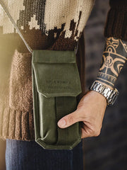ミリタリー由来 縦型ミニショルダー ポーチ