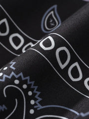 ヴィンテージバンダナパッチハワイアンシャツ