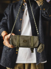 ヴィンテージキャンバス ツールロール クロスボディバッグ