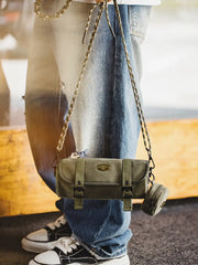 ヴィンテージキャンバス ツールロール クロスボディバッグ