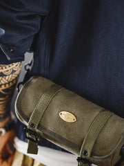 ヴィンテージキャンバス ツールロール クロスボディバッグ