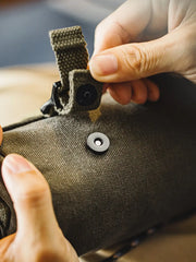 ヴィンテージキャンバス ツールロール クロスボディバッグ