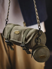 ヴィンテージキャンバス ツールロール クロスボディバッグ