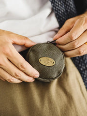 ヴィンテージキャンバス ツールロール クロスボディバッグ