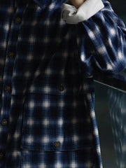 ヴィンテージコーデュロイチェックシャツ