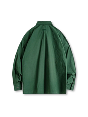 ヴィンテージグリーン ワークシャツジャケット