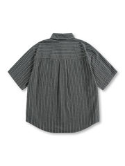 ヴィンテージストライプシアサッカーシャツ