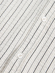 ヴィンテージストライプシアサッカーシャツ