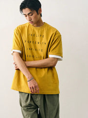 ヴィンテージアブレイション スローガンTシャツ