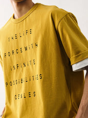 ヴィンテージアブレイション スローガンTシャツ