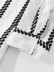 ヴィンテージレッドストライプ キューバシャツ