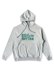 1930年代着想のD型ボクシングポケットとチェーン刺繍付きヴィンテージショートフーディー。