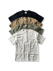 ヴィンテージワークヘンリーネックTシャツ