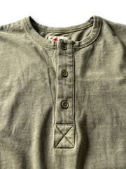 ヴィンテージワークヘンリーネックTシャツ