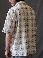 ヴィンテージジャカードキューバシャツ