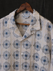 ヴィンテージジャカードキューバシャツ