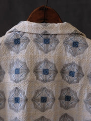 ヴィンテージジャカードキューバシャツ