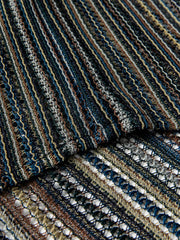 ヴィンテージニットストライプオープンカラーシャツ