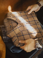 アメリカンヴィンテージチェックオーバーシャツ