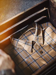 アメリカンヴィンテージチェックオーバーシャツ