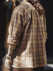 アメリカンヴィンテージチェックオーバーシャツ