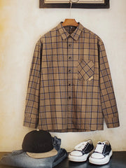 アメリカンヴィンテージチェックオーバーシャツ