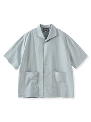 ヴィンテージセーラーカラーUポケットドロップショルダーシャツ正面画像