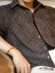 ヴィンテージスネークスキン リラックスシャ