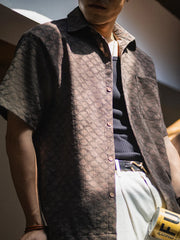 ヴィンテージスネークスキン リラックスシャ