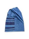 ヴィンテージスノーフレイクストライプVネックTシャツ