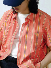 ヴィンテージストライプレギュラーカラーシャツ