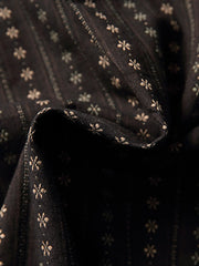 ビンテージタイガー刺繍民族柄シャツ