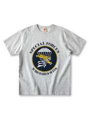 ヴィンテージタイガーパーラシュートTシャツ全体像(オリーブグリーン・グレー)