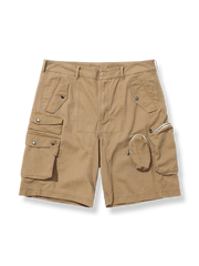 ヴィンテージウォッシュ加工が施されたカーゴショーツ