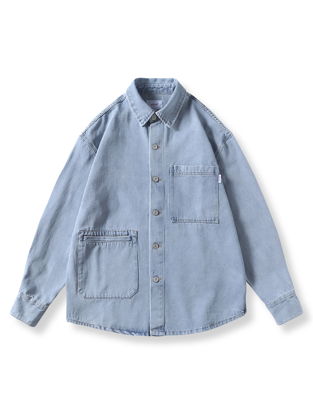 ビンテージウォッシュ加工のデニムジャケット