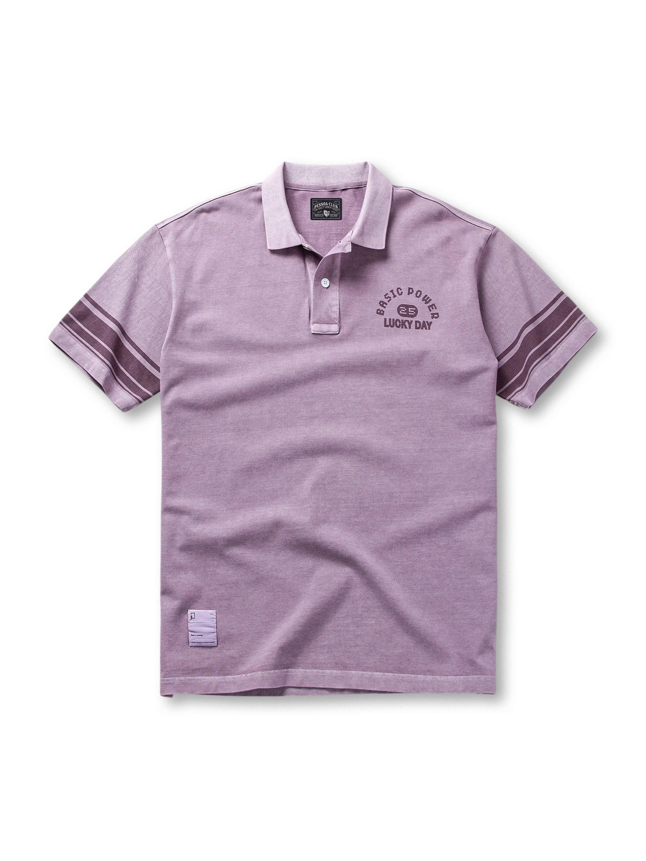 ヴィンテージウォッシュショートスリーブポロ ネイビー