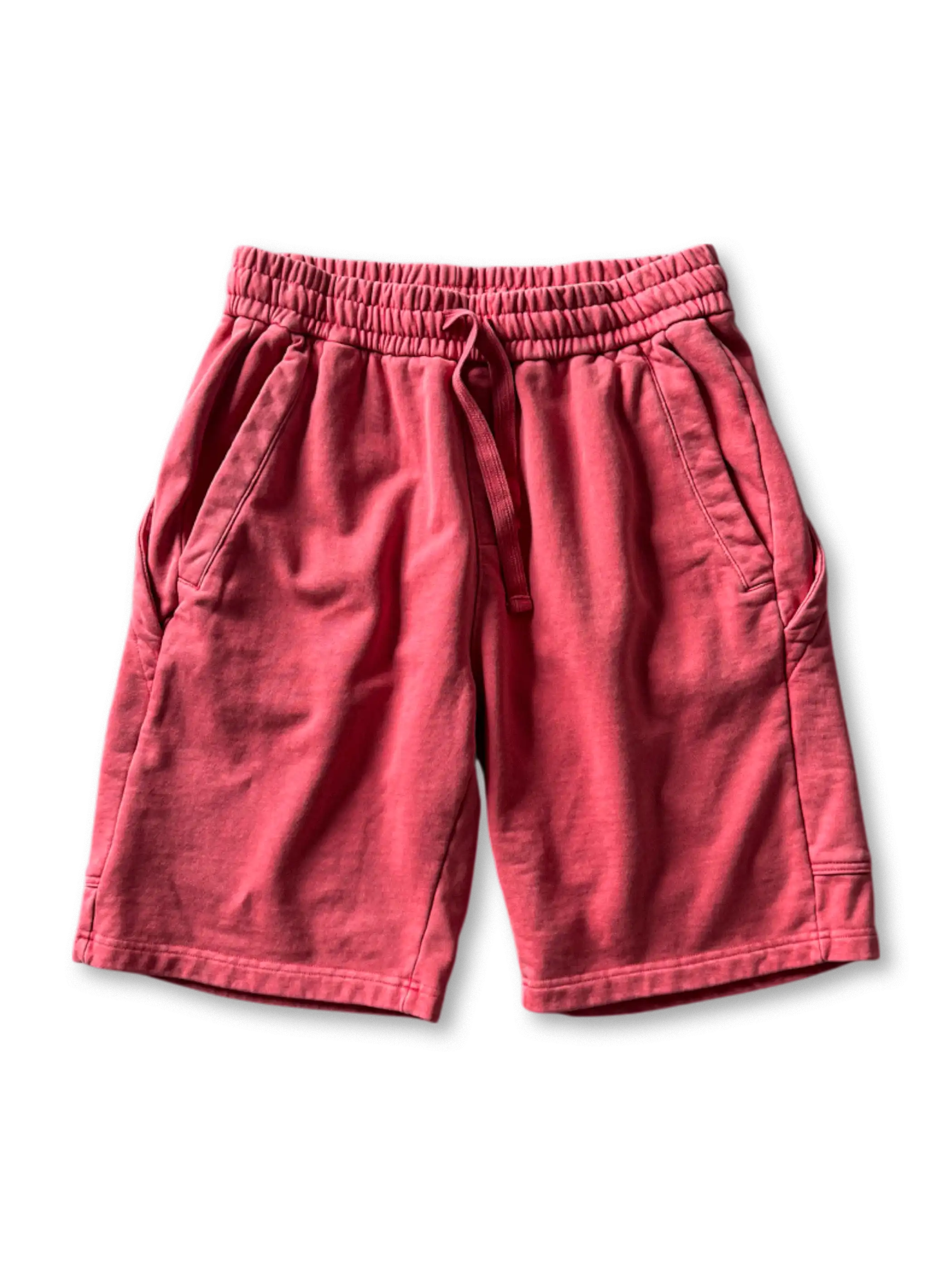 ヴィンテージウォッシュド加工が映える厚手コットンテリーショーツ